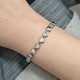 BRACCIALE CUORI CON ZIRCONE ALTERNATO - YC2588B276