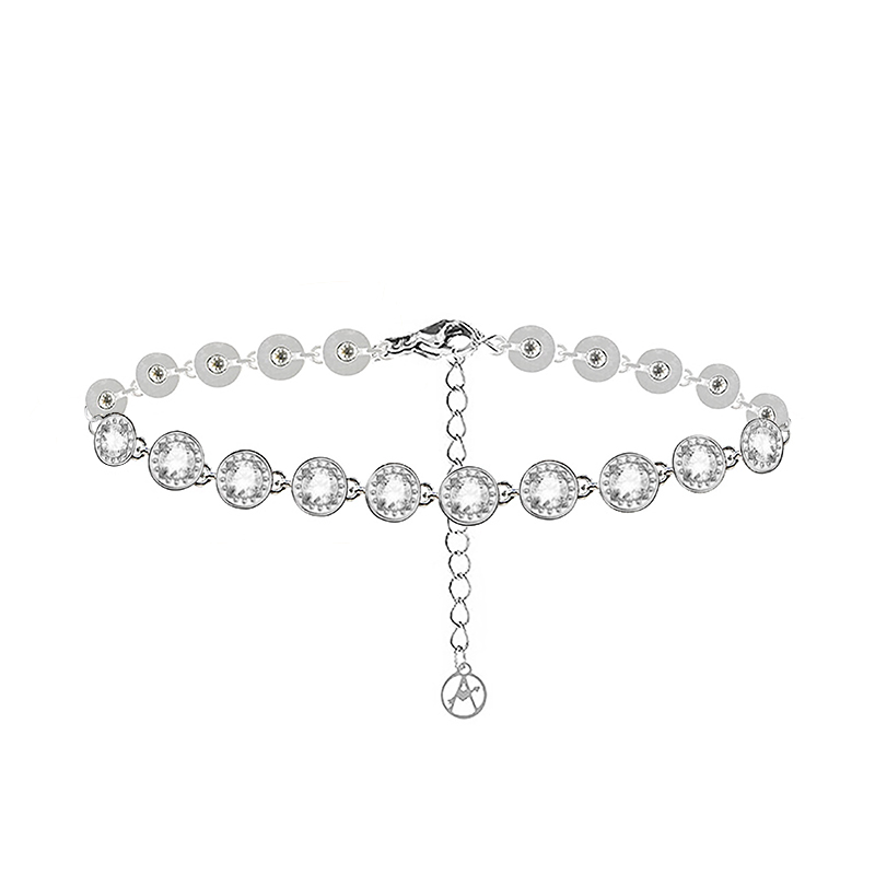 BRACCIALE PUNTI LUCE CON ZIRCONE - YC2588B278