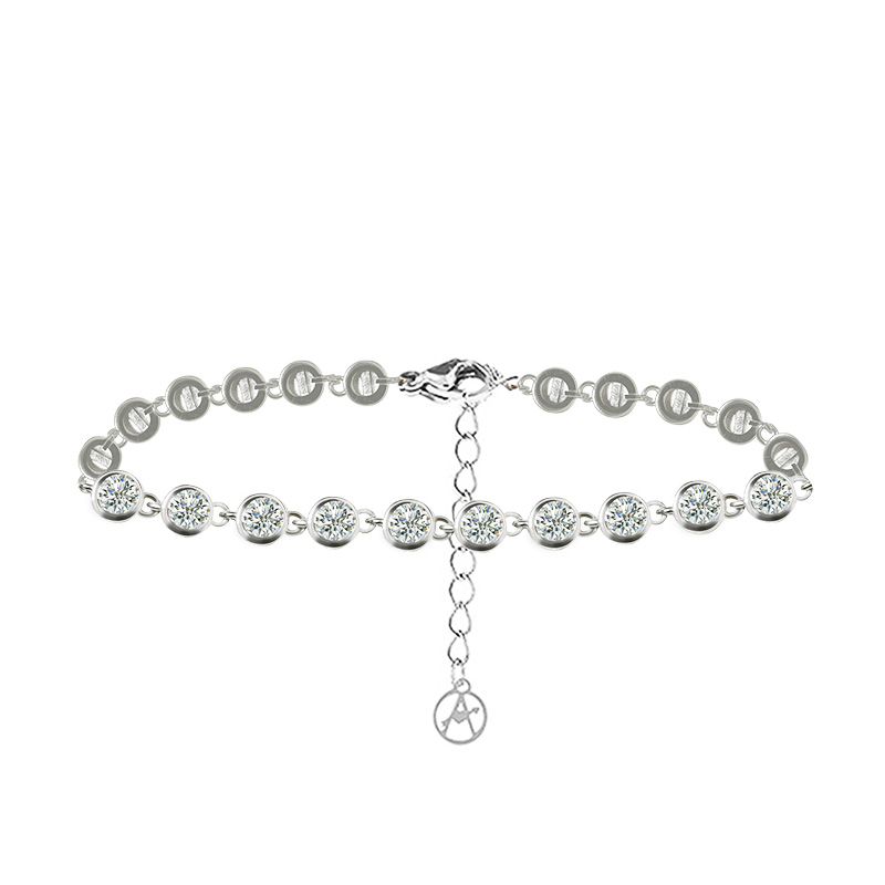BRACCIALE PUNTI LUCE CON ZIRCONE - YC2588B284