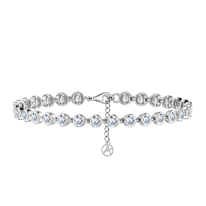 BRACCIALE PUNTI LUCE CON ZIRCONE - YC2588B284