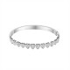 BRACCIALE RIGIDO CUORE CON STRASS - YC2596B296 BRACCIALE RIGIDO CUORE CON STRASS - YC2596B296