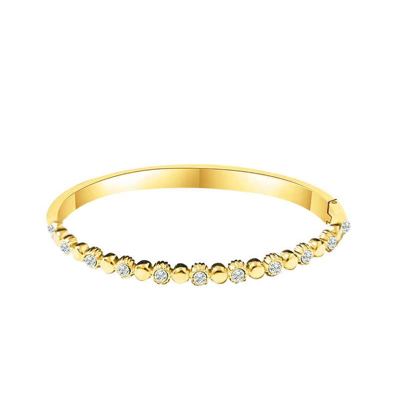 BRACCIALE RIGIDO PUNTI LUCE ALTERNATI - YC2596B297 BRACCIALE RIGIDO PUNTI LUCE ALTERNATI - YC2596B297