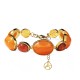 BRACCIALE A MAGLIE OVALI IN RESINA COLORATA - YC26116C912