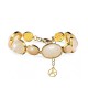 BRACCIALE A MAGLIE OVALI IN RESINA COLORATA - YC26116C912