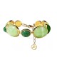 BRACCIALE A MAGLIE OVALI IN RESINA COLORATA - YC26116C912