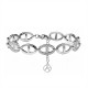 BRACCIALE MAGLIA MARINA CON ZIRCONI - YC26120C906