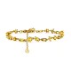 BRACCIALE GEOMETRICO CON ZIRCONI MULTITAGLIO COLORATI - YC26152C887