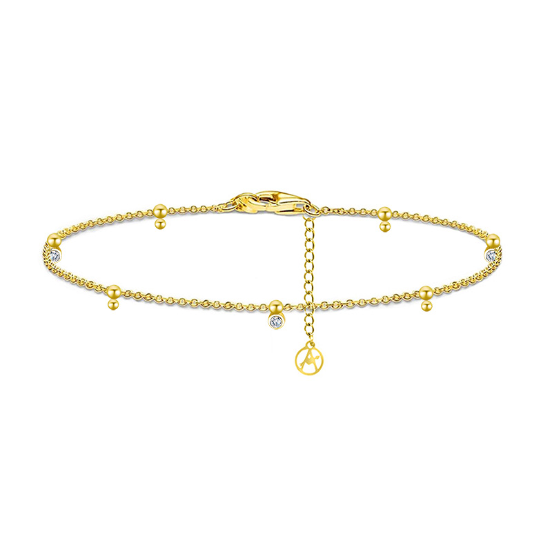 BRACCIALE CON SFERE E PUNTI LUCE - YC2656C936