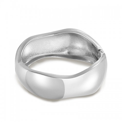 SPRING RIGID IRREGULAR CURVED BANGLE - YH02306