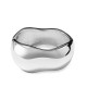 BRACCIALE RIGIDO BOMBATO ONDULATO A MOLLA - YH2306