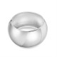 BRACCIALE RIGIDO LARGO BOMBATO A MOLLA - YH2456 BRACCIALE RIGIDO LARGO BOMBATO A MOLLA - YH2456