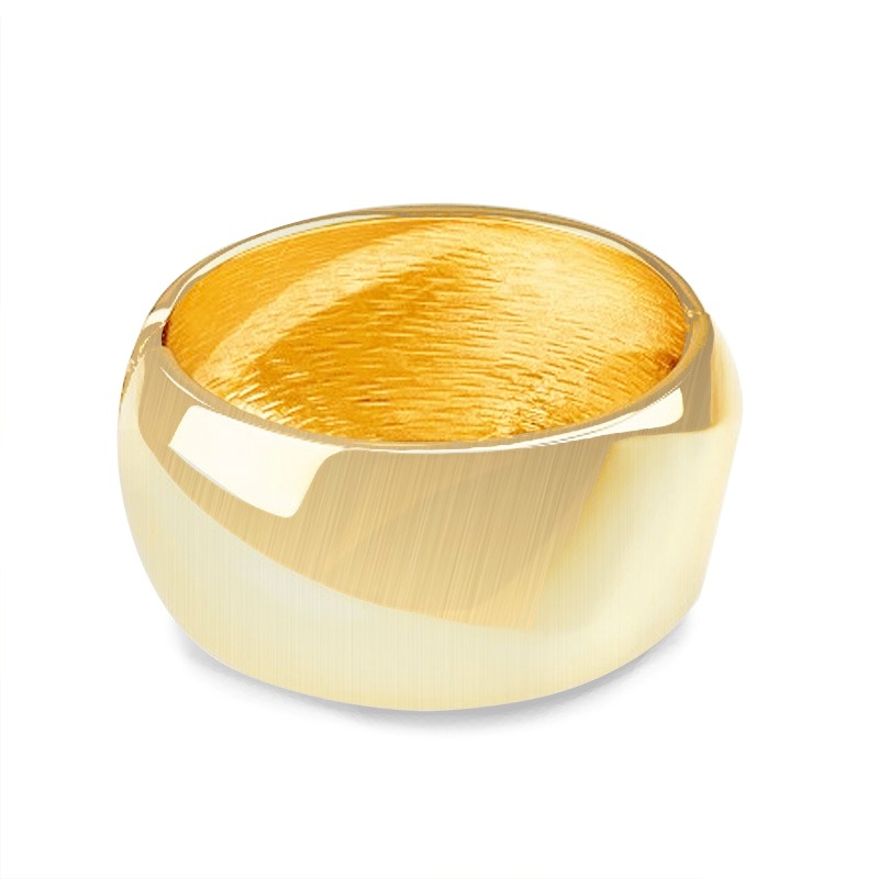 BRACCIALE RIGIDO LARGO A MOLLA - YH2464