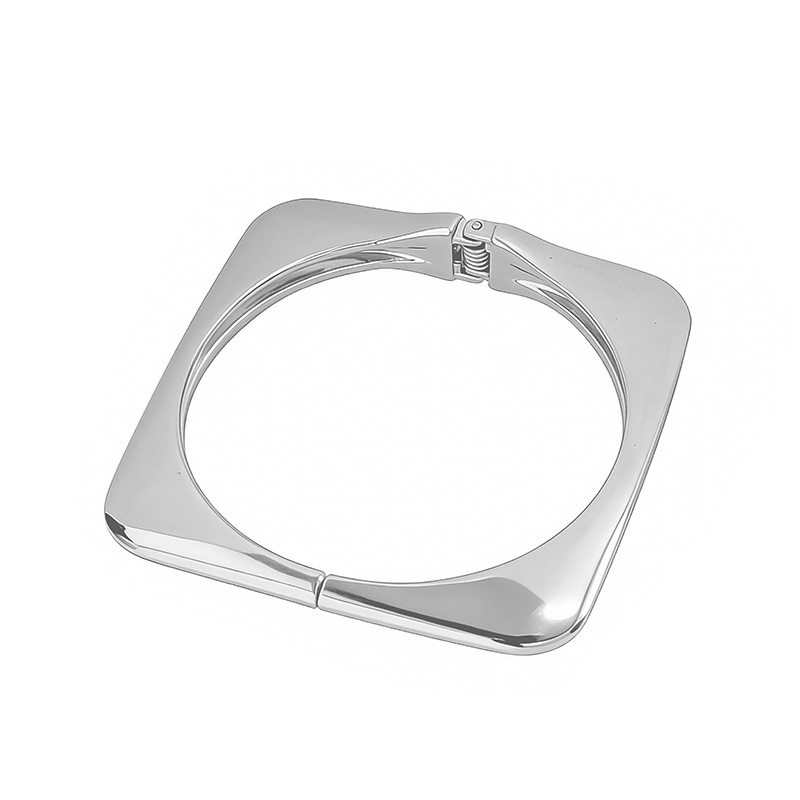 BRACCIALE RIGIDO QUADRATO A MOLLA - YL2564C11