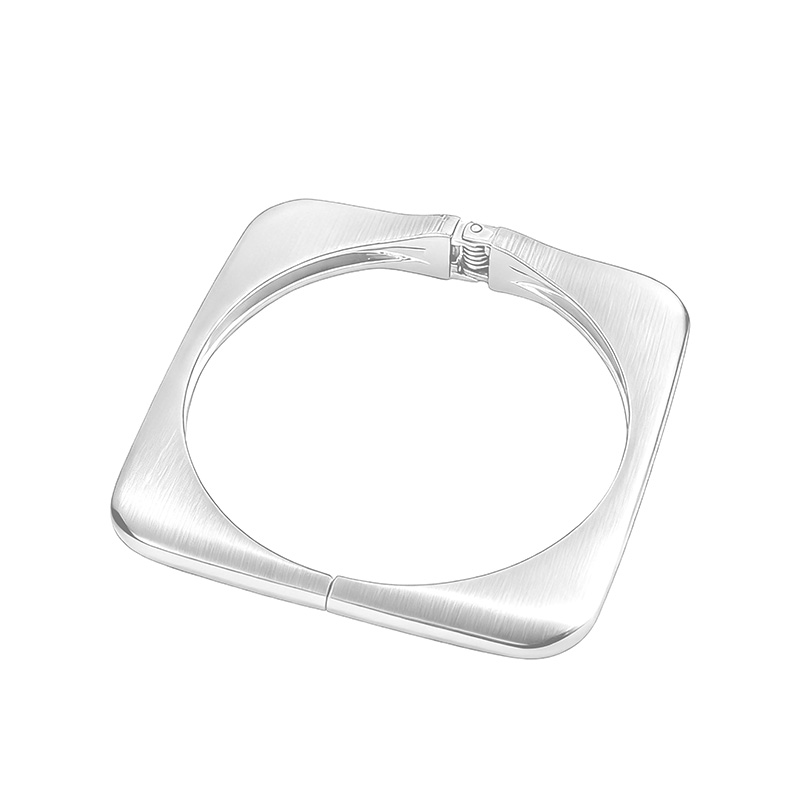 BRACCIALE RIGIDO QUADRATO A MOLLA - YL2564C11