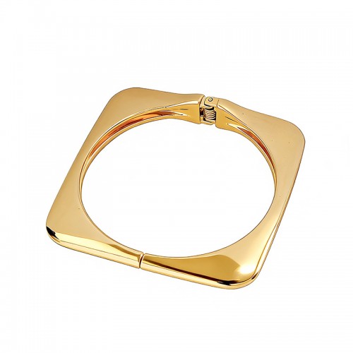 BRACCIALE RIGIDO QUADRATO A MOLLA - YL2564C11