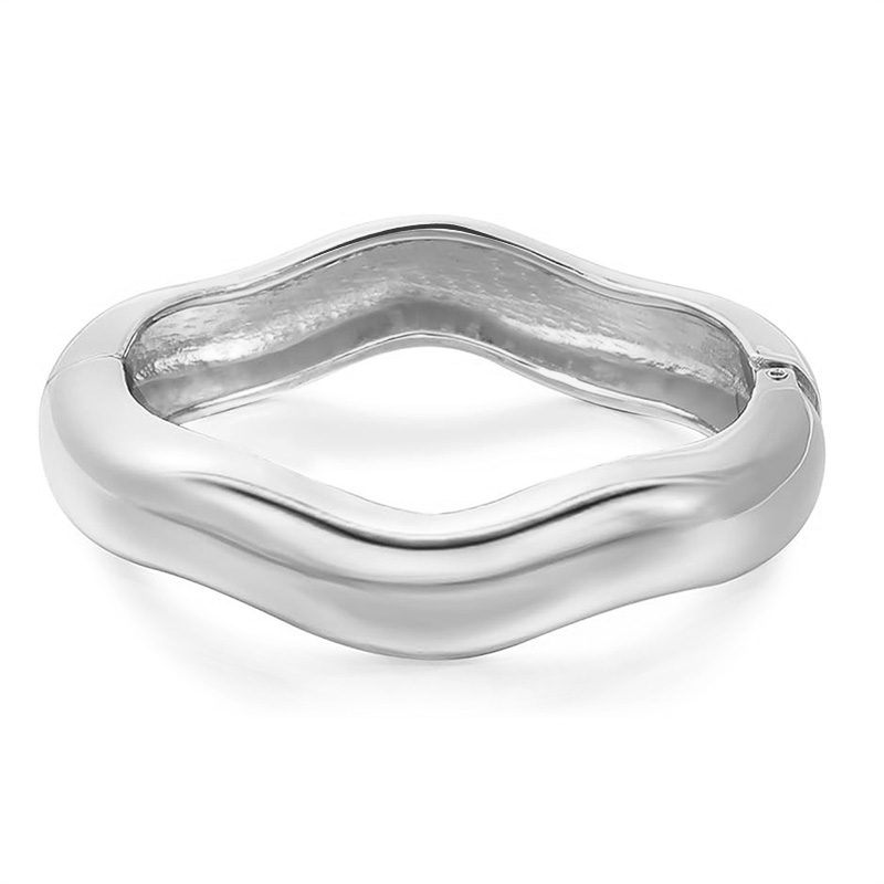 BRACCIALE RIGIDO ONDA A MOLLA - YL2572C12