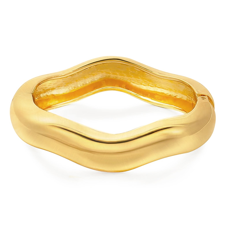 BRACCIALE RIGIDO ONDA A MOLLA - YL2572C12