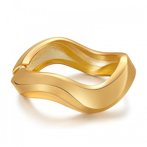 BRACCIALE RIGIDO ONDA A MOLLA - YL2572C6