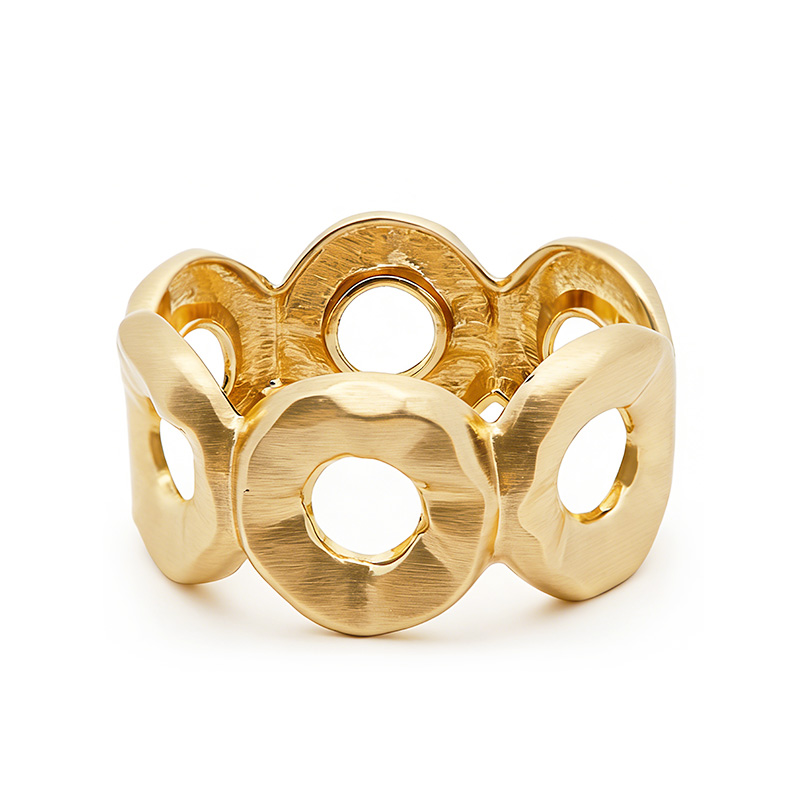 BRACCIALE RIGIDO A CERCHI CON MOLLA - YL25744C19