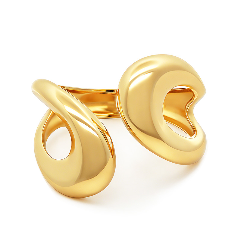 BRACCIALE RIGIDO LARGO APERTO CON MOLLA - YL2576C20