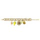 BRACCIALE A CATENA CON CHARMS - YNK25944C524