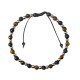 BRACCIALE UOMO REGOLABILE CON PERLINE IN PIETRA - DS2428B540 BRACCIALE UOMO REGOLABILE CON PERLINE IN PIETRA - DS2428B540