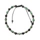 BRACCIALE UOMO REGOLABILE CON PERLINE IN PIETRA - DS2428B540 BRACCIALE UOMO REGOLABILE CON PERLINE IN PIETRA - DS2428B540