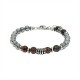 BRACCIALE UOMO CON PERLINE IN PIETRA - KM20713104A35/A39 BRACCIALE UOMO CON PERLINE IN PIETRA - KM20713104A35/A39
