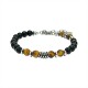 BRACCIALE UOMO CON PERLINE IN PIETRA - KM20713104A35/A39 BRACCIALE UOMO CON PERLINE IN PIETRA - KM20713104A35/A39