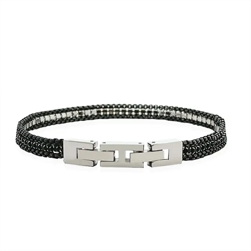 BRACCIALE TENNIS CON CATENA A SCATOLA - KM21819125C77 BRACCIALE TENNIS CON CATENA A SCATOLA - KM21819125C77