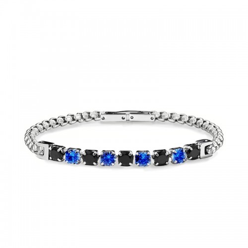 BRACCIALE UOMO CON ZIRCONI - KM24104A938/939