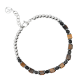 BRACCIALE UOMO CON SFERE E PERLINE DI PIETRA - KM241184A915/916 BRACCIALE UOMO CON SFERE E PERLINE DI PIETRA - KM241184A915/916