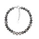 BRACCIALE UOMO CON PERLINE IN PIETRA - KM241232A907/908 BRACCIALE UOMO CON PERLINE IN PIETRA - KM241232A907/908