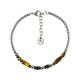 BRACCIALE UOMO CON SFERE E PIETRE - KM2488A966/967/968
