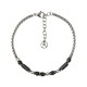 BRACCIALE UOMO CON SFERE E PIETRE - KM2488A966/967/968