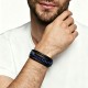 BRACCIALE DA UOMO MULTISTRATO CON PIETRE E PELLE - KM26136C771/C772