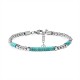 BRACCIALE UOMO CON SFERE E PIETRE NATURALI - QGL2664C750
