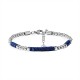 BRACCIALE UOMO CON SFERE E PIETRE NATURALI - QGL2664C750