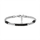 BRACCIALE UOMO CON SFERE E PIETRE NATURALI - QGL2664C750
