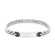 BRACCIALE DA UOMO CON PIASTRA E ZIRCONI - RD211015212D56/D57