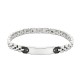 BRACCIALE DA UOMO CON PIASTRA E ZIRCONI - RD211015212D56/D57
