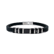 BRACCIALE UOMO IN SILICONE CON INSERTI IN ACCIAIO - RD2166124C28/C29