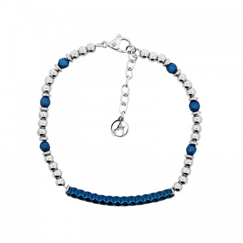 BRACCIALE UOMO CON SFERE E TUBO CURVO - RD2492A200/201