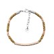 BRACCIALE UOMO CON PERLINE PIATTE E TUBO CURVO - RD2492A202/203/204 BRACCIALE UOMO CON PERLINE PIATTE E TUBO CURVO - RD2492A202/203/204