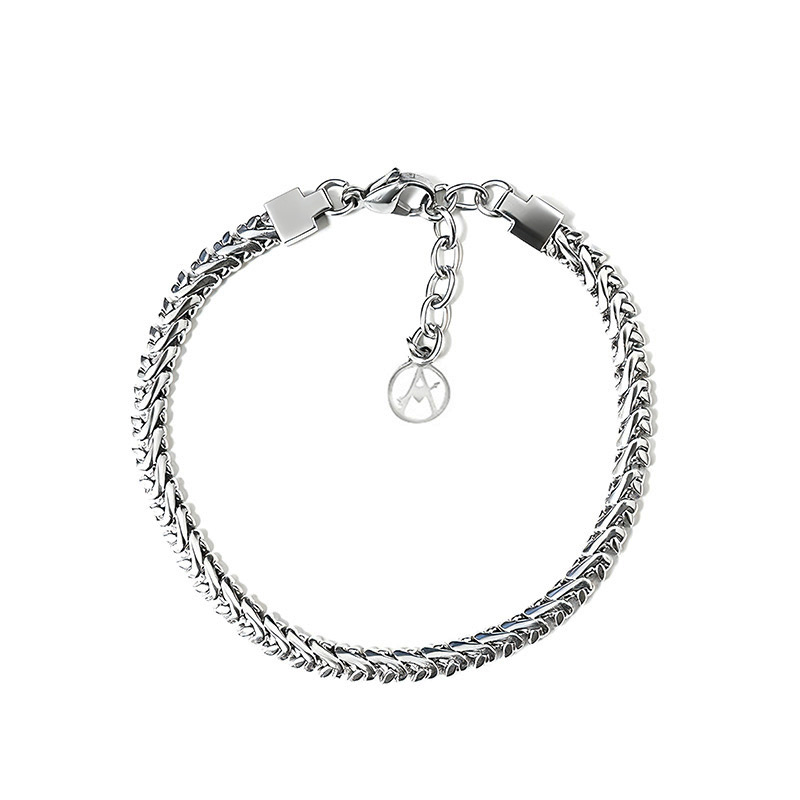BRACCIALE UOMO A CATENA PIATTA - RD2560C169