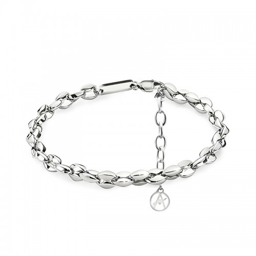 BRACCIALE UOMO A CATENA CON PIASTRINA - RD2560C174