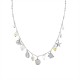 COLLANA A CATENA CON CHARMS MARINI E PERLINE COLORATE - FFJ251088C615