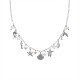 COLLANA A CATENA CON CHARMS MARINI E PERLINE COLORATE - FFJ25116C613