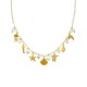 COLLANA A CATENA CON CHARMS MARINI E PERLINE COLORATE - FFJ25116C613