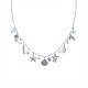 COLLANA A CATENA CON CHARMS MARINI E PERLINE COLORATE - FFJ25116C613